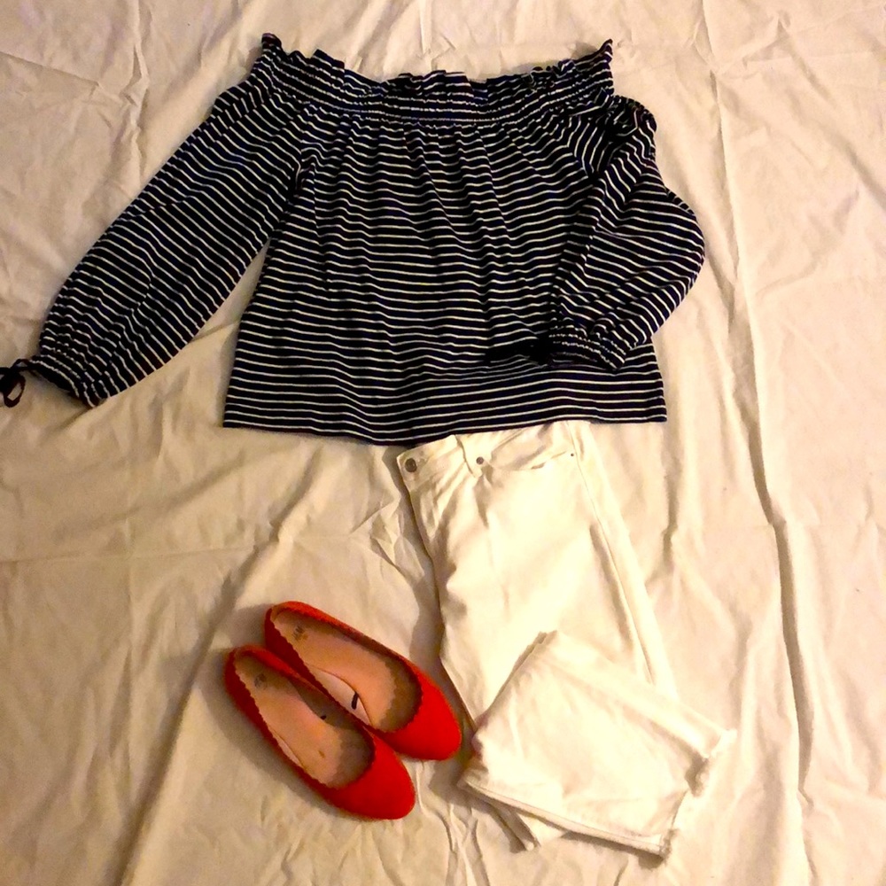 Banana Republic off-shoulder top
